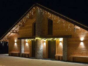 chalet neige